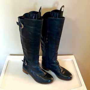 UGG Amberlee Leather Tall Boot for Women. Size 6